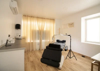 zona reformada de clinica de estetica